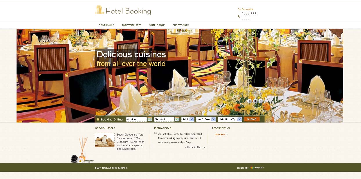 Website Hotel & Penginapan